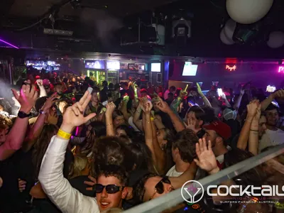 A professional photo of guests enjoying themselves at Cocktails Nightclub from our gallery.