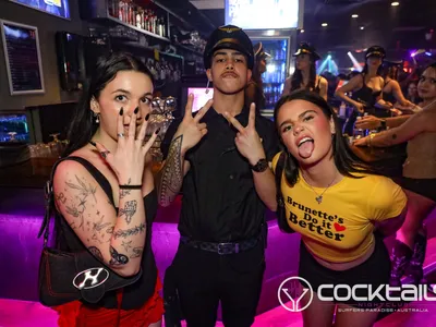 A professional photo of guests enjoying themselves at Cocktails Nightclub from our gallery.