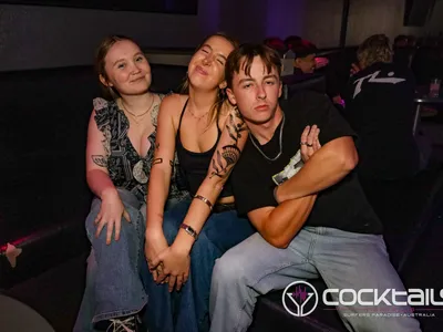 A professional photo of guests enjoying themselves at Cocktails Nightclub from our gallery.