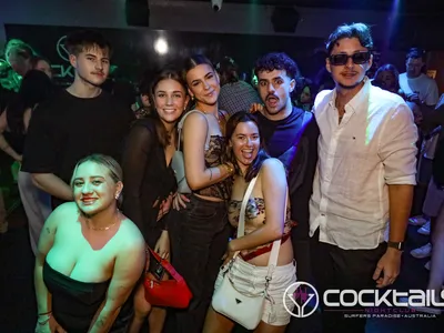 A professional photo of guests enjoying themselves at Cocktails Nightclub from our gallery.