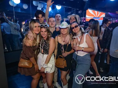 A professional photo of guests enjoying themselves at Cocktails Nightclub from our gallery.