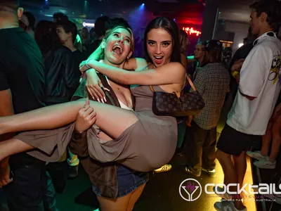 A professional photo of guests enjoying themselves at Cocktails Nightclub from our gallery.