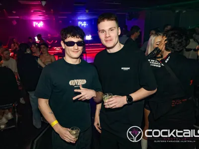 A professional photo of guests enjoying themselves at Cocktails Nightclub from our gallery.