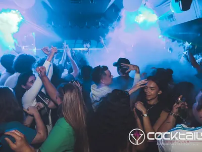 A professional photo of guests enjoying themselves at Cocktails Nightclub from our gallery.