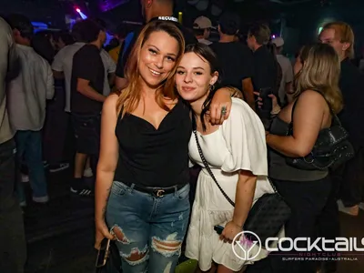 A professional photo of guests enjoying themselves at Cocktails Nightclub from our gallery.