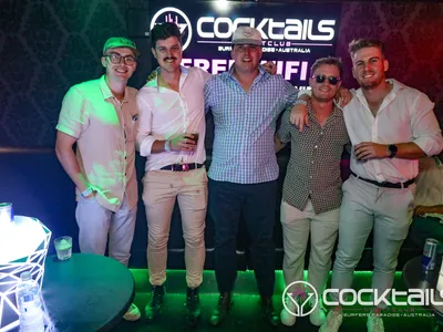 A professional photo of guests enjoying themselves at Cocktails Nightclub from our gallery.