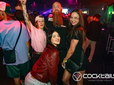 A professional photo of guests enjoying themselves at Cocktails Nightclub from our gallery.