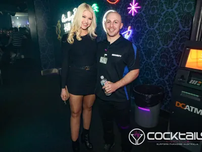 A professional photo of guests enjoying themselves at Cocktails Nightclub from our gallery.