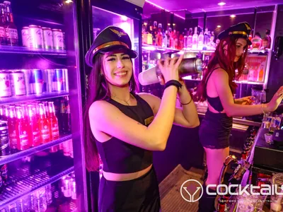 A professional photo of guests enjoying themselves at Cocktails Nightclub from our gallery.