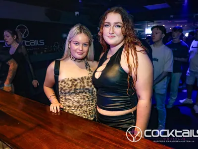 A professional photo of guests enjoying themselves at Cocktails Nightclub from our gallery.