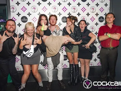 A professional photo of guests enjoying themselves at Cocktails Nightclub from our gallery.