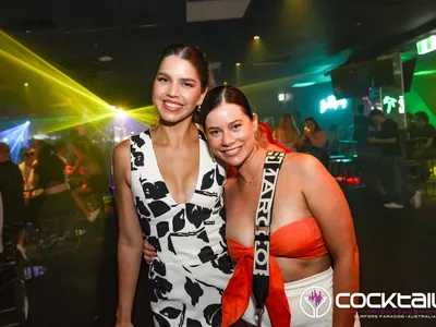 A professional photo of guests enjoying themselves at Cocktails Nightclub from our gallery.