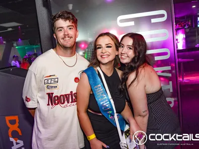 A professional photo of guests enjoying themselves at Cocktails Nightclub from our gallery.