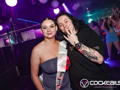 A professional photo of guests enjoying themselves at Cocktails Nightclub from our gallery.