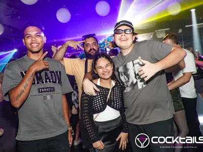 A professional photo of guests enjoying themselves at Cocktails Nightclub from our gallery.