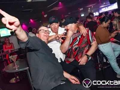 A professional photo of guests enjoying themselves at Cocktails Nightclub from our gallery.