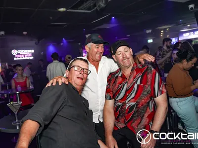 A professional photo of guests enjoying themselves at Cocktails Nightclub from our gallery.