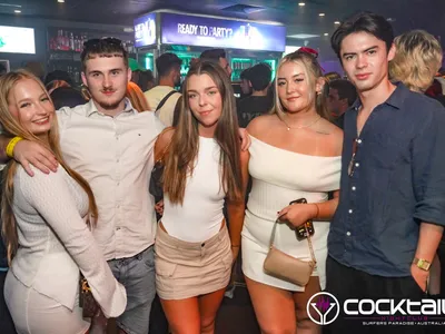 A professional photo of guests enjoying themselves at Cocktails Nightclub from our gallery.