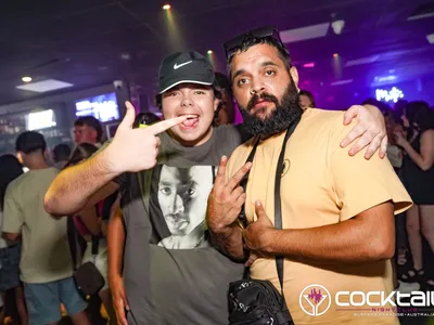 A professional photo of guests enjoying themselves at Cocktails Nightclub from our gallery.