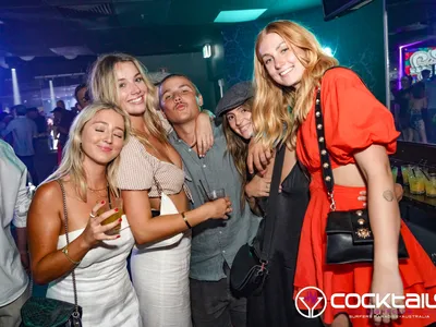 A professional photo of guests enjoying themselves at Cocktails Nightclub from our gallery.