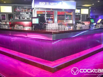 A professional photo of guests enjoying themselves at Cocktails Nightclub from our gallery.