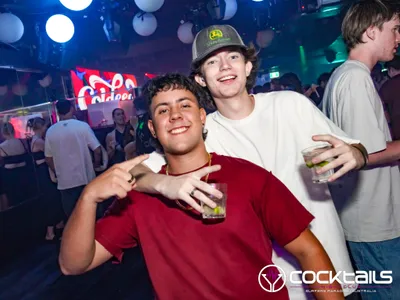 A professional photo of guests enjoying themselves at Cocktails Nightclub from our gallery.