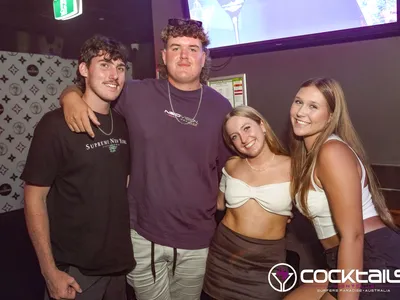 A professional photo of guests enjoying themselves at Cocktails Nightclub from our gallery.