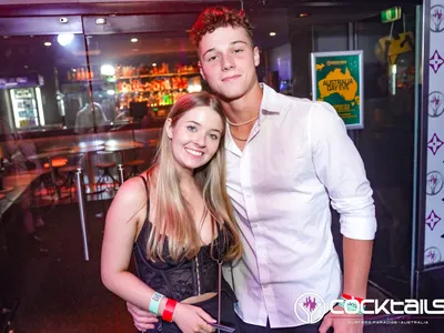 A professional photo of guests enjoying themselves at Cocktails Nightclub from our gallery.