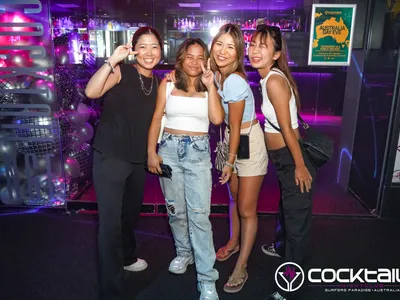 A professional photo of guests enjoying themselves at Cocktails Nightclub from our gallery.