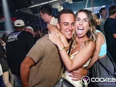 A professional photo of guests enjoying themselves at Cocktails Nightclub from our gallery.