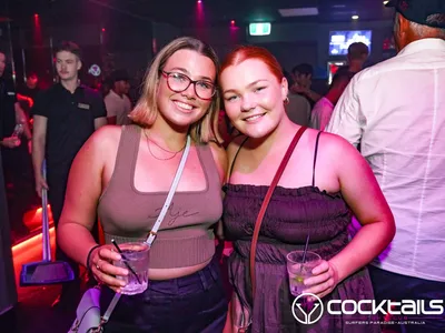 A professional photo of guests enjoying themselves at Cocktails Nightclub from our gallery.