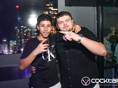 A professional photo of guests enjoying themselves at Cocktails Nightclub from our gallery.