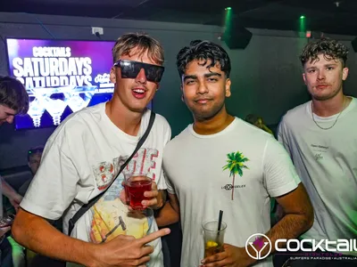 A professional photo of guests enjoying themselves at Cocktails Nightclub from our gallery.