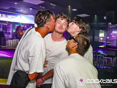 A professional photo of guests enjoying themselves at Cocktails Nightclub from our gallery.