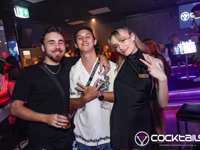 A professional photo of guests enjoying themselves at Cocktails Nightclub from our gallery.