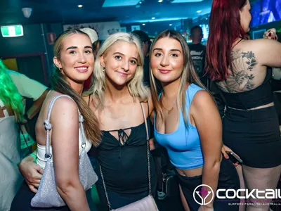 A professional photo of guests enjoying themselves at Cocktails Nightclub from our gallery.