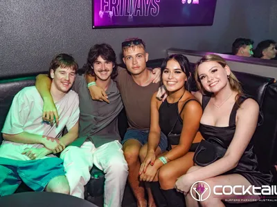 A professional photo of guests enjoying themselves at Cocktails Nightclub from our gallery.