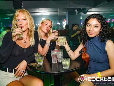 A professional photo of guests enjoying themselves at Cocktails Nightclub from our gallery.