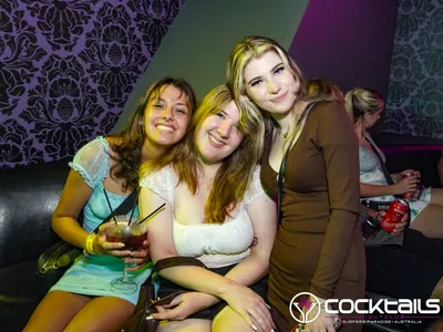 A professional photo of guests enjoying themselves at Cocktails Nightclub from our gallery.