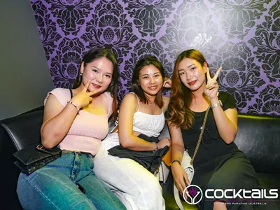 A professional photo of guests enjoying themselves at Cocktails Nightclub from our gallery.