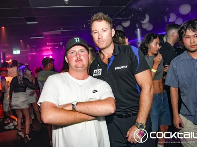 A professional photo of guests enjoying themselves at Cocktails Nightclub from our gallery.