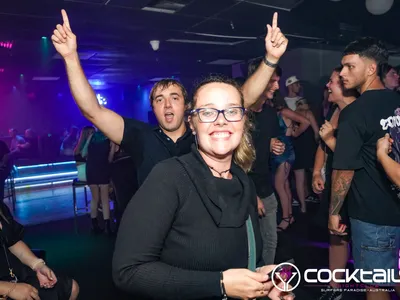 A professional photo of guests enjoying themselves at Cocktails Nightclub from our gallery.