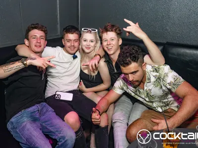 A professional photo of guests enjoying themselves at Cocktails Nightclub from our gallery.