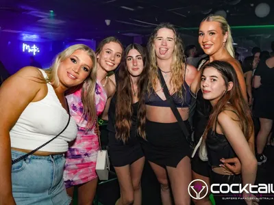 A professional photo of guests enjoying themselves at Cocktails Nightclub from our gallery.