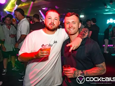 A professional photo of guests enjoying themselves at Cocktails Nightclub from our gallery.