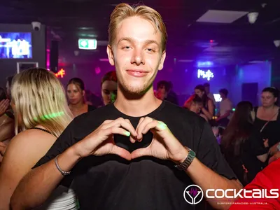 A professional photo of guests enjoying themselves at Cocktails Nightclub from our gallery.