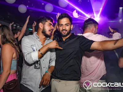 A professional photo of guests enjoying themselves at Cocktails Nightclub from our gallery.