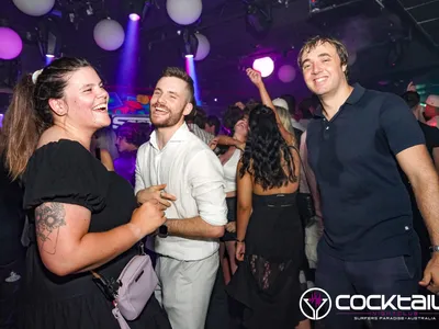 A professional photo of guests enjoying themselves at Cocktails Nightclub from our gallery.