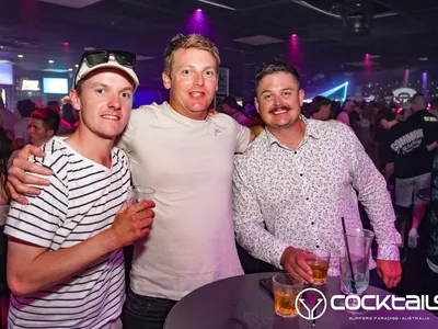 A professional photo of guests enjoying themselves at Cocktails Nightclub from our gallery.