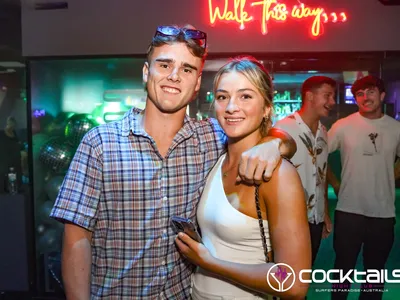 A professional photo of guests enjoying themselves at Cocktails Nightclub from our gallery.